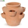 Aardbeienpot 6 CM Cup Dia35 H28,5 CM Terra White Wash