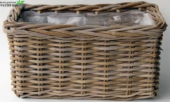 Bak L40b23h20cm Antiek Grijs