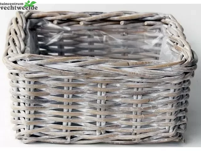 Bak L40b40h20cm Antiek White Wash 3 Bak L40b40h20cm Antiek White Wash