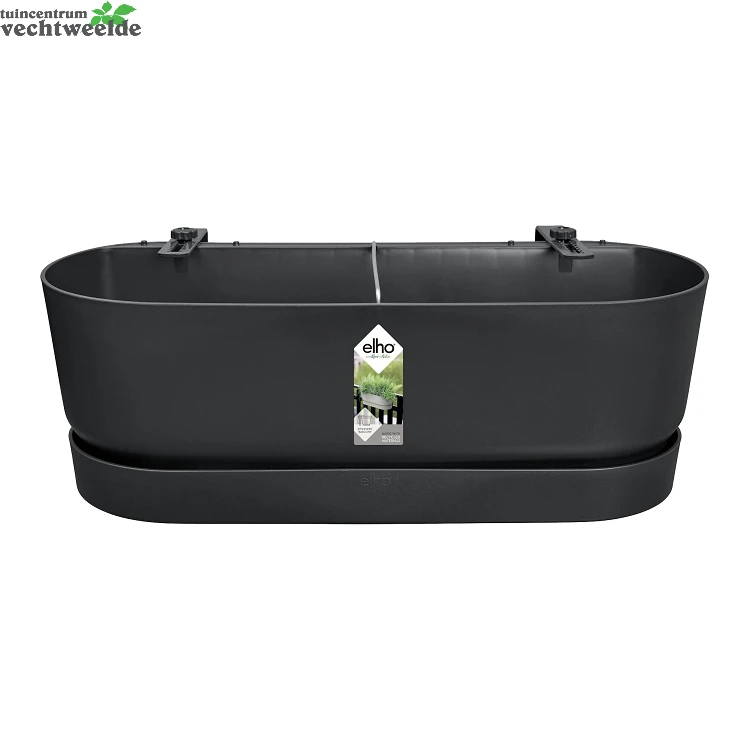 Elho Balkn Greenville Easy L52 Lvng Blck 3 Elho Balkn Greenville Easy L52 Lvng Blck