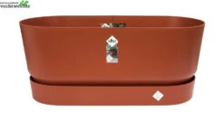 Elho Balkn Greenville Easy L52cm Gember