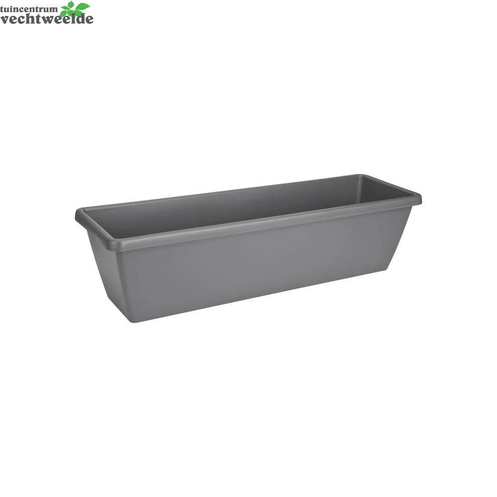 Elho Balkonbak Barcelona Xl D60cm Antraciet 4 Elho Balkonbak Barcelona Xl D60cm Antraciet - Afbeelding 2