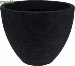 BLOEMPOT ANTRACIET DIA 40X31CM