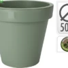 BLOEMPOT EK ROND 50CM GROEN 2 BLOEMPOT EK ROND 50CM GROEN -Bloempot Winkel bloempot ek rond 50cm groen 800x582 6401b95051555 l