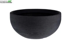 BLOEMPOT GERIBBELD ROND