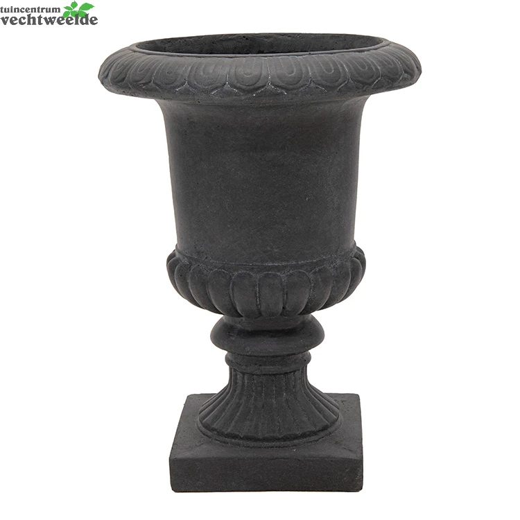 Franse Vaas Cf M/l D50h68cm Grafiet 3 Franse Vaas Cf M/l D50h68cm Grafiet