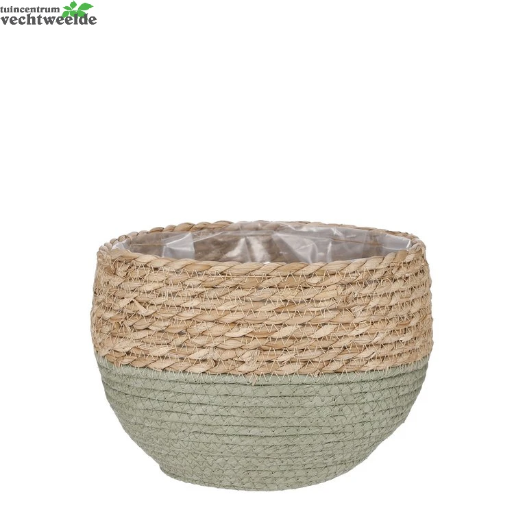 Mand Jorck D22h19cm Groen 3 Mand Jorck D22h19cm Groen