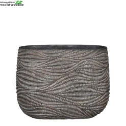 Planter Hendrick L28b16h21cm Bruin