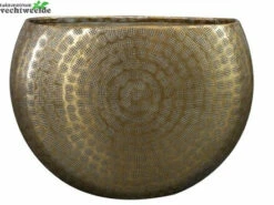 Planter Nynke L33b16h24cm Goud