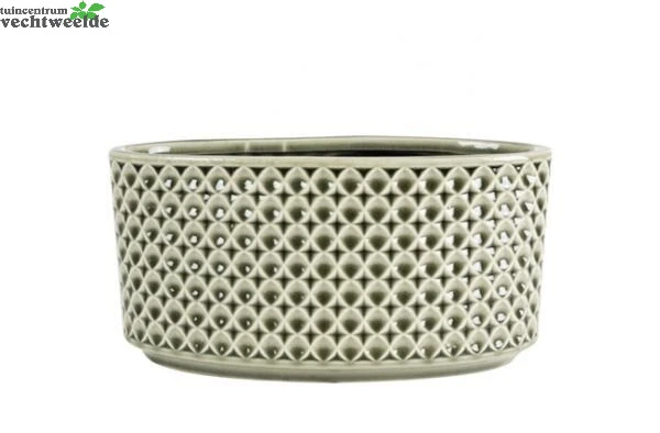 Planter Thies L26b12h13 Olijfgroen 3 Planter Thies L26b12h13 Olijfgroen