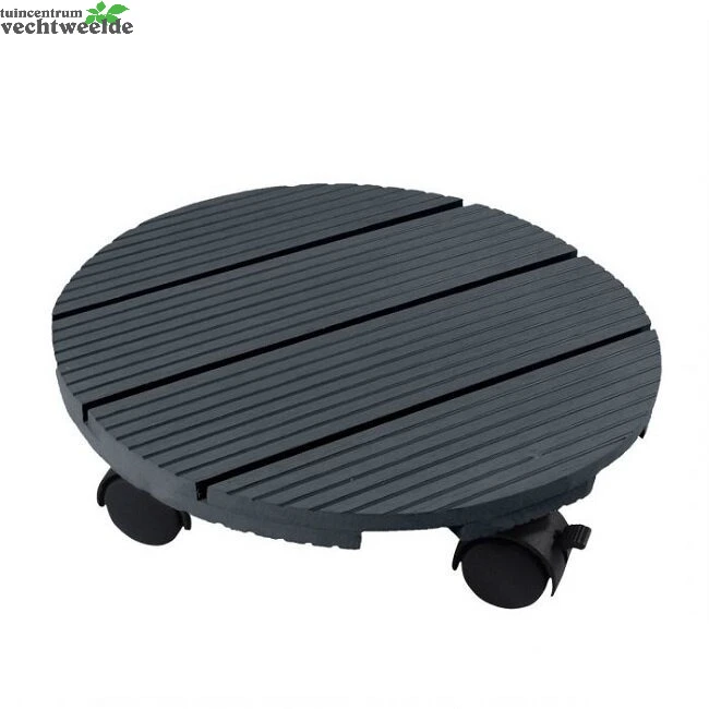 Nature Planttrolley Wpc H7.5xd30cm 3 Nature Planttrolley Wpc H7.5xd30cm