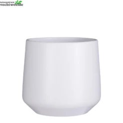 Pot Amber D28h26cm Wit Mat