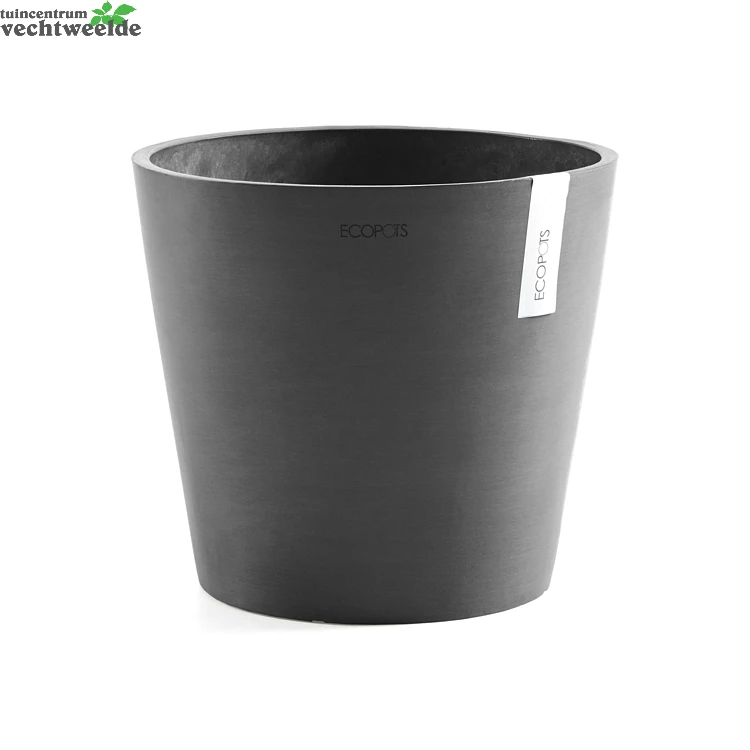 Pot Amsterdam D40cm Donkergrijs 3 Pot Amsterdam D40cm Donkergrijs