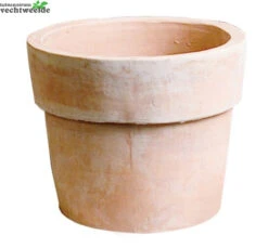 Pot Brede Rand D48h39cm Whitewash