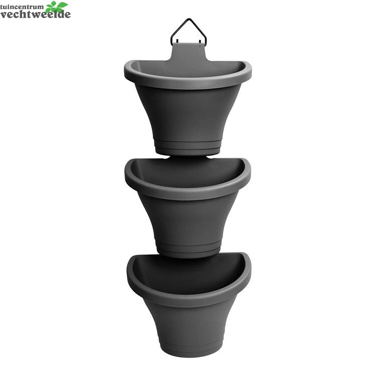 Elho Pot Crsic Vert Forst D24cm Antr S3 3 Elho Pot Crsic Vert Forst D24cm Antr S3