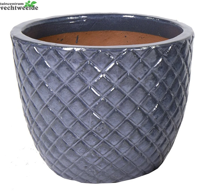 Pot Egg Ananas D38h30cm Grijs M 3 Pot Egg Ananas D38h30cm Grijs M