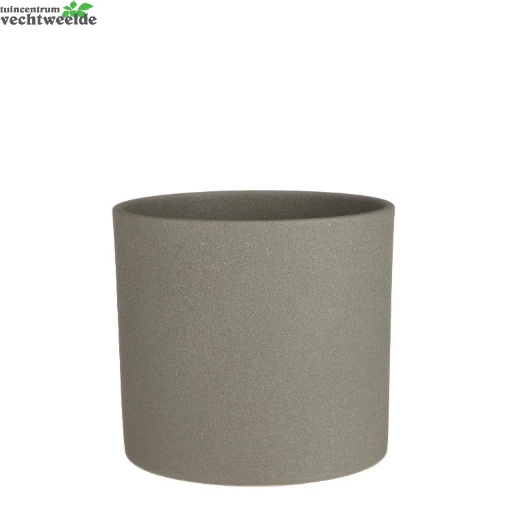 Pot Era D23h21.5cm Groen Sand 3 Pot Era D23h21.5cm Groen Sand