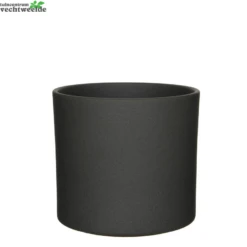 Pot Era D28h26cm Donkergrijs Mat - Mica