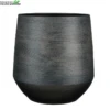Pot Evora D40h39cm Zwart -Bloempot Winkel pot evora d40h39cm zwart 800x800 6401b9ab4dfa9 l