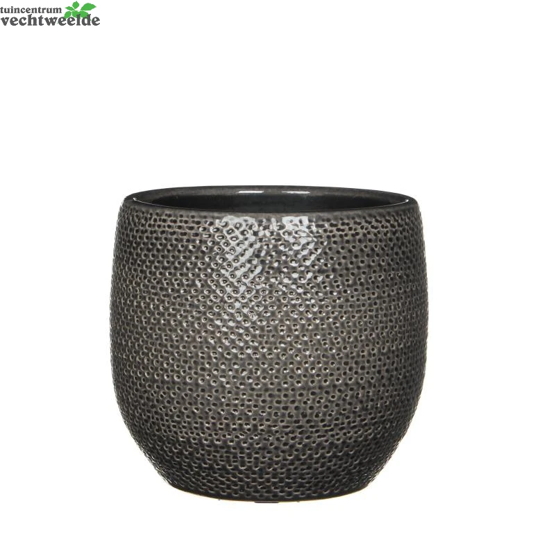 Pot Gabriel D18h16cm Grijs 3 Pot Gabriel D18h16cm Grijs