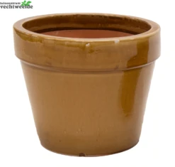 Pot Glazuur Basic D38h30cm Geel