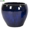 Pot Glazuur Buik D28h25cm Blauw -Bloempot Winkel pot glazuur buik d28h25cm blauw 750x701 62359d593a34b l
