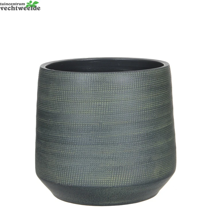 Pot Guido D29h26cm Donkergroen - Mica 3 Pot Guido D29h26cm Donkergroen - Mica