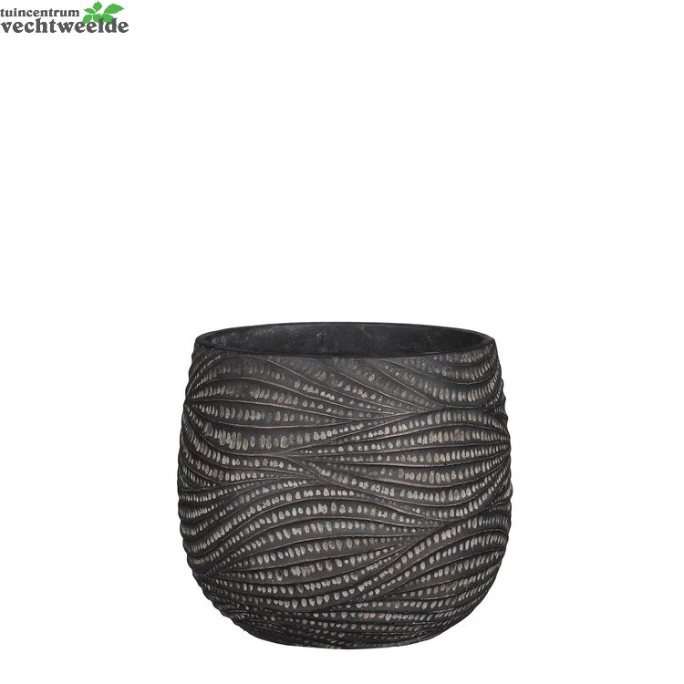 Pot Hendrick D19h17cm Bruin 3 Pot Hendrick D19h17cm Bruin