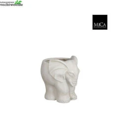 Pot L27.50b22h26cm Beige