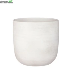 Pot Nora D34h31cm Off White