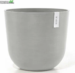 Pot Oslo D55cm Wit Grijs