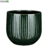 Pot Pablo D25h20cm D.groen Ribbel -Bloempot Winkel pot pablo d25h20cm d groen ribbel 750x750 6401b9a6931ab l