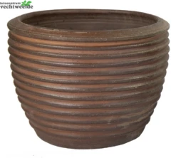 Pot Rib D50 - H40 Donker Bruin