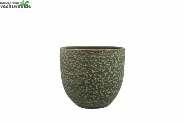 Pot Rinca D21h19cm Shiny Groen 3 Pot Rinca D21h19cm Shiny Groen