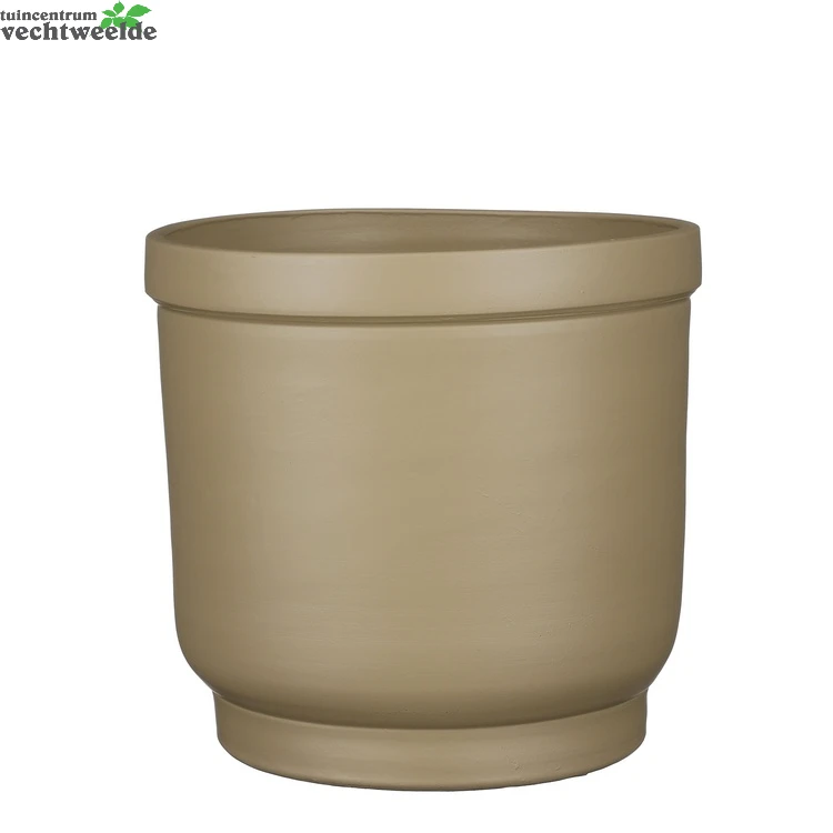 Pot Riva D26h23cm Taupe 3 Pot Riva D26h23cm Taupe