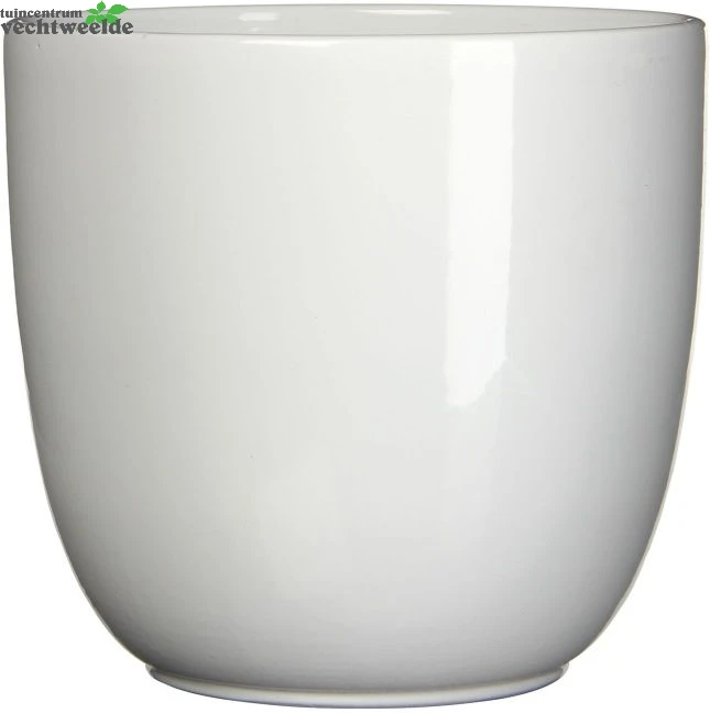 Pot Tusca D31h28.5cm Wit Glans - Mica 3 Pot Tusca D31h28.5cm Wit Glans - Mica