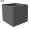 Elho Pot+wiel Pure Soft Brick D40cm Antraciet -Bloempot Winkel pot wiel pure soft brick d40cm antraciet 650x567 62076717a652e l