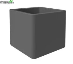 Elho Pot+wiel Pure Soft Brick D40cm Antraciet