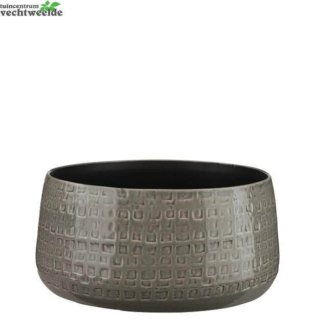 Schaal Floyd D29h13cm Grijs - Mica 3 Schaal Floyd D29h13cm Grijs - Mica