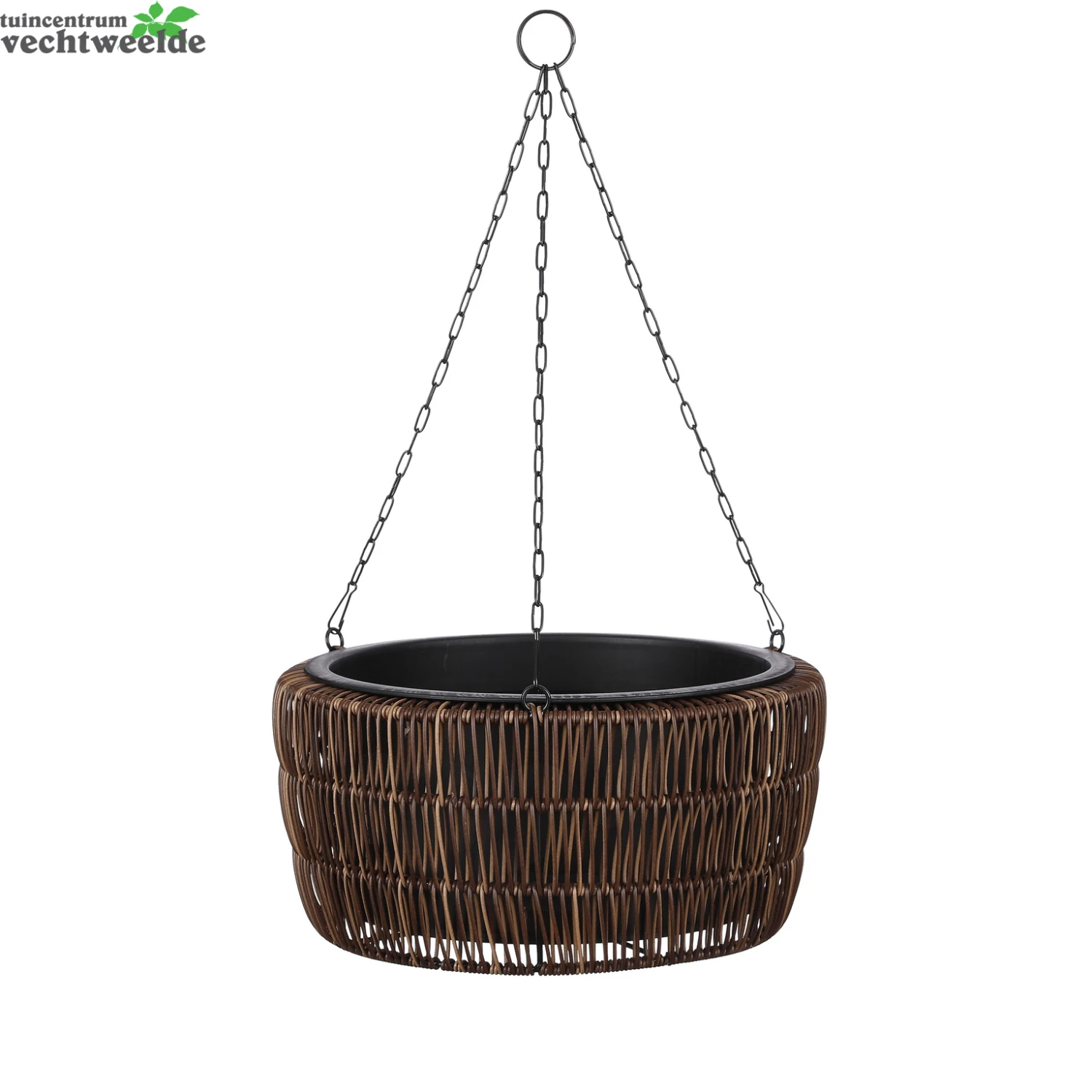 Schaal Peta D36h17cm Donkerbruin 3 Schaal Peta D36h17cm Donkerbruin