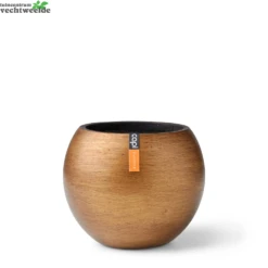 Vaas Bol Retro D23h19cm Goud