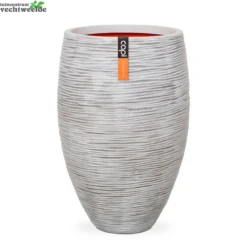 Vaas Eleg Deluxe Rib Nl D40h60 Ivoor