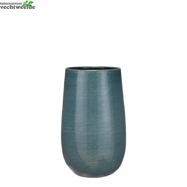 Vaas Gabriel D21h35cm Blauw - Mica 3 Vaas Gabriel D21h35cm Blauw - Mica