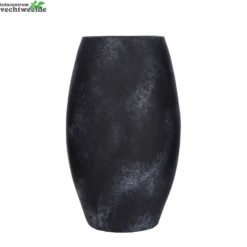 Vaas Lester D30h50cm Zwart Stone - Mica