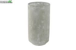Vaas Saar D14h27cm Cement - Ter Steege