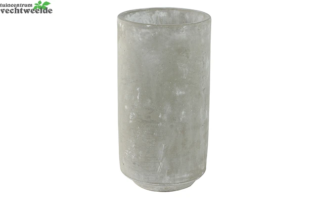 Vaas Saar D14h27cm Cement - Ter Steege 3 Vaas Saar D14h27cm Cement - Ter Steege